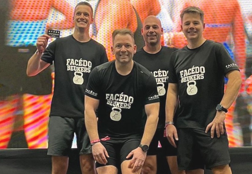 Featured Image for “HYROX 2026 is een feit! Facédo sportkanjers laten zien waar we voor staan!”