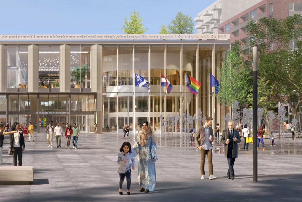 Featured Image for “SLIMME TECHNIEK ACHTER HAARLEMMERMEER’S NIEUWE GEMEENTEHUIS”